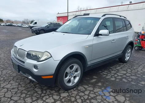 2007 BMW X3 3.0Si from USA, damaged, VIN WBXPC934X7WF23080